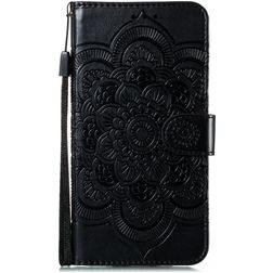 Mobigear Mandala HONOR 9X Lite Hoesje Bookcase Portemonnee - Zwart