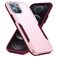 Mobigear Heavy Armor iPhone 14 Pro Max Hoesje Hardcase Backcover Shockproof - Roze / Paars