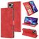 Mobigear Wallet iPhone 14 Hoesje Bookcase Portemonnee - Rood