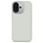 Decoded Stacks iPhone 16 Siliconen MagSafe Hoesje Backcover - Stone Grey