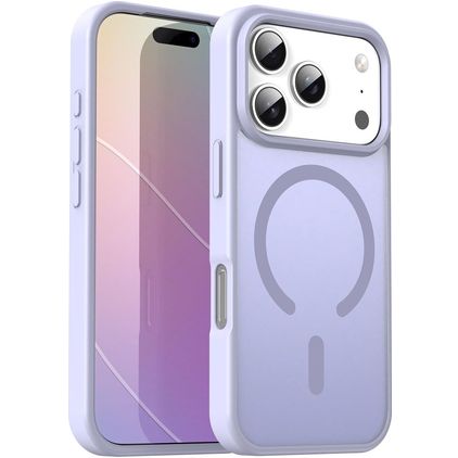 Mobigear Shockproof iPhone 18 Pro MagSafe Hoesje Hardcase Backcover - Lavendel