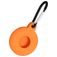 Mobigear Circle Key Apple AirTag Hoesje Flexibel TPU Sleutelhanger - Oranje