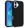 Mobigear Bio iPhone 16 Hoesje Eco Friendly Backcover - Zwart