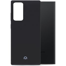 Mobilize Rubber Gelly Samsung Galaxy S23 Ultra Hoesje Flexibel TPU Backcover - Matt Black