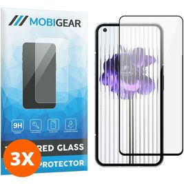 Mobigear Premium Nothing Phone (1) Glazen Screenprotector - Case Friendly - Zwart (3-Pack)
