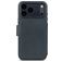 Decoded Detachable Wallet iPhone 17 Pro MagSafe Hoesje Echt Leer Uitneembare 2in1 Bookcase Portemonnee - Navy Shadow