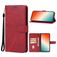 Mobigear Retro Samsung Galaxy S24 Plus Hoesje Bookcase Portemonnee - Rood