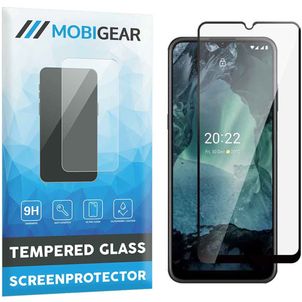Mobigear Premium Nokia G11 Glazen Screenprotector - Case Friendly - Zwart