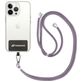 Mobigear Lanyard Universeel Telefoonkoord Verstelbaar - Platinum Grey