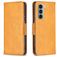 Mobigear Excellent Motorola Moto G200 5G Hoesje Bookcase Portemonnee - Cognac