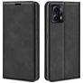 Mobigear Retro Slim Motorola Moto E13 Hoesje Bookcase Portemonnee - Zwart