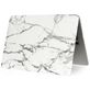 Mobigear Marble MacBook Air 13 Inch (2010-2019) Hoes Hardshell Laptopcover MacBook Case - Wit - Model A1369 / A1466
