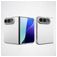 Mobigear Colors iPhone Duo Hoesje Hardcase Backcover - Zilver