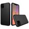 Mobigear Card iPhone 11 Hoesje Hardcase Backcover Shockproof met Pasjeshouder - Zwart