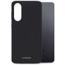 Mobilize Rubber Gelly Samsung Galaxy S25 Edge Hoesje Flexibel TPU Backcover - Zwart