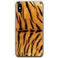 Mobigear Design iPhone XS Max Hoesje Flexibel TPU Backcover - Tijger
