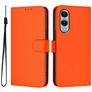 Mobigear Urban Wallet Samsung Galaxy S25 Edge Hoesje Bookcase Portemonnee - Oranje