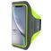 Mobiparts Comfort Fit Telefoonhouder Hardlopen iPhone XR Sport Hoesje Neopreen Sportarmband - Neon Green