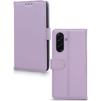 Mobilize Premium Gelly Samsung Galaxy A36 Hoesje Bookcase Portemonnee - Paars