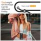 Mobigear Lanyard Card iPhone 16 Pro Siliconen Hoesje met koord en Pasjeshouder - Zwart