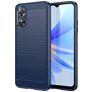 Mobigear Brushed Slim OPPO A17 Hoesje Flexibel TPU Backcover - Blauw