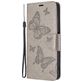 Mobigear Butterfly Nokia G10 Hoesje Bookcase Portemonnee - Grijs