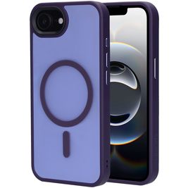 Mobiparts Hardcover iPhone 16e MagSafe Hoesje Hardcase Backcover - Satin Purple