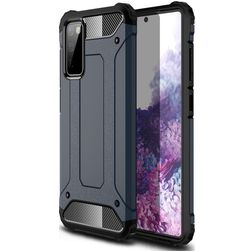 Mobigear Outdoor Samsung Galaxy S20 FE Hoesje Hardcase Backcover Shockproof - Marineblauw