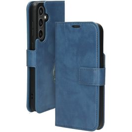 Mobiparts Classic Wallet Samsung Galaxy S23 FE Hoesje Bookcase Portemonnee - Steel Blue
