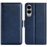 Mobigear Slim Magnet Samsung Galaxy S25 Edge Hoesje Bookcase Portemonnee - Donkerblauw