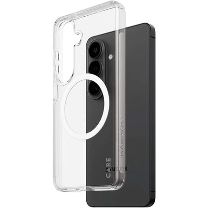 CARE by PanzerGlass Urban Explorer Doorzichtig Samsung Galaxy S26 MagSafe Hoesje Hardcase Backcover Shockproof - Transparant