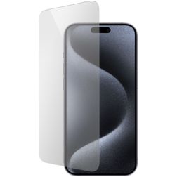 Mobiparts Regular iPhone 15 Pro Max Glazen Screenprotector - Case Friendly