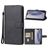 Mobigear Wallet iPhone 16 Pro Hoesje Bookcase Portemonnee - Zwart