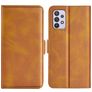 Mobigear Slim Magnet Samsung Galaxy A53 Hoesje Bookcase Portemonnee - Cognac