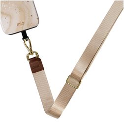 MIO Lanyard Universeel Verstelbaar Telefoonkoord - Sand