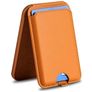 Mobigear Wallet Stand Pasjeshouder - 3 Pasjes - MagSafe Compatible - Bruin