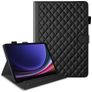 Mobigear Diamond Samsung Galaxy Tab S10 FE Plus Hoes Bookcase - Zwart