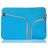 Mobigear Double Zipper Neopreen Laptop Sleeve 15 - 16 inch Laptop hoes - Blauw
