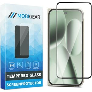 Mobigear Premium Google Pixel 10 Pro Fold Glazen Screenprotector - Case Friendly - Zwart