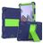 Mobigear ShieldStand Samsung Galaxy Tab A8 10.5 (2021) Hoes Hard kunststof / Siliconen Backcover + Standaard - Blauw / Groen