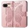 Mobigear Butterfly Google Pixel 8a Hoesje Bookcase Portemonnee - Roségoud