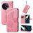 Mobigear Butterfly OnePlus 11 Hoesje Bookcase Portemonnee - Roze