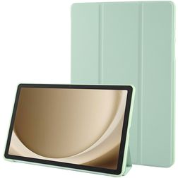 Mobigear Tri-Fold Gel Samsung Galaxy Tab A9 Plus (2023) Hoes TPU,Kunstleer Bookcase - Groen