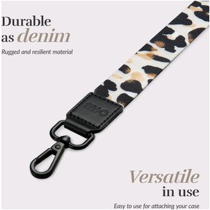 MIO Lanyard Universeel Telefoonkoord Verstelbaar - Leopard