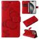 Mobigear Butterfly iPhone 16 Pro Max Hoesje Bookcase Portemonnee - Rood