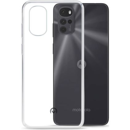 Mobilize Gelly Doorzichtig Motorola Moto G22 Hoesje Flexibel TPU Backcover - Transparant