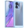 Mobigear Crystal Motorola Edge 40 Hoesje Hardcase Backcover - Transparant / Blauw