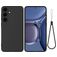 Mobigear Rubber Touch Samsung Galaxy S25 FE Siliconen Hoesje Backcover - Zwart