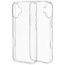Mobiparts Classic Doorzichtig iPhone 16 Plus Hoesje Flexibel TPU Backcover - Transparant