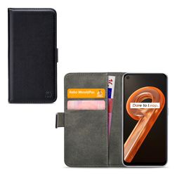 Mobilize Classic Gelly Wallet Realme 9i Hoesje Bookcase Portemonnee - Zwart